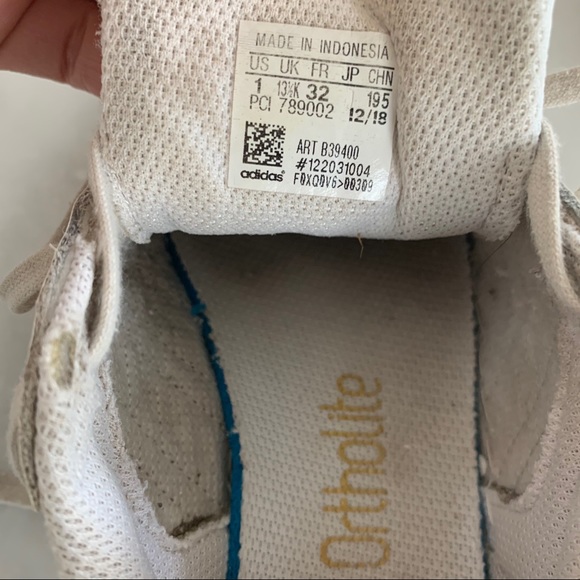 Adidas Superstar Ortholite Kids White/Gold. 1 - Picture 6 of 7